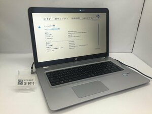 HP ProBook 470 G4 Intel Core i5-7200U メモリ4.1GB HDD500.1GB OS無し　ACアダプター【G18013】