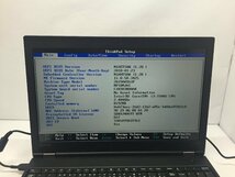 LENOVO 20J9A0SUJP ThinkPad L570 Intel Core i3-7100U メモリ8.19GB NVME256.06GB OS無し ACアダプター欠品【G18136】_画像5