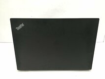 LENOVO 20K60012JP ThinkPad X270 W10DG Intel Core i3-6006U メモリ4.1GB HDD500.1GB OS無し ACアダプター欠品【G18163】_画像5