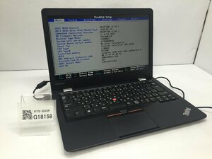 LENOVO 20J2A0C1JP ThinkPad 13 2nd Gen Intel Celeron 3865U メモリ8.19GB SSD128.03GB OS無し ACアダプタ―【G18158】