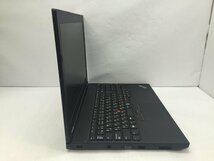 LENOVO 20J9A0FDJP ThinkPad L570 Intel Core i3-7100U メモリ4.1GB SSD128.03GB OS無し ACアダプター欠品【G18147】_画像2