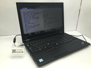 LENOVO 20J9S0GM00 ThinkPad L570 Intel Core i5-7200U メモリ8.19GB ストレージ無し OS無し ACアダプター欠品【G18148】