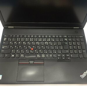 LENOVO 20J9A0SUJP ThinkPad L570 Intel Core i3-7100U メモリ8.19GB NVME256.06GB OS無し ACアダプター欠品【G18143】の画像4