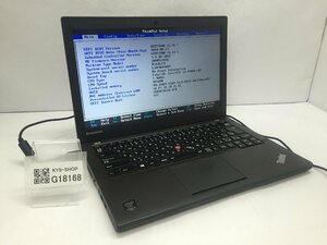 LENOVO 20AMS37U1C ThinkPad X240 Intel Core i5-4300U メモリ4.1GB ストレージ無し OS無し ACアダプター欠品【G18168】