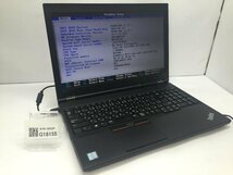 LENOVO 20J9A0FDJP ThinkPad L570 Intel Core i3-7100U メモリ4.1GB SSD128.03GB OS無し ACアダプター欠品【G18155】_画像1