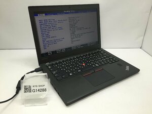 ジャンク/ LENOVO 20K5S2SA00 ThinkPad X270 Intel Core i5-6300U メモリ4.1GB ストレージ無し 【G14288】