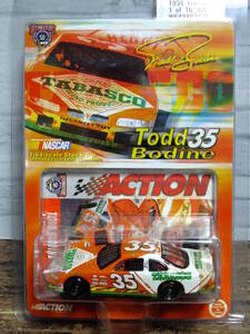 1/64　アクション　ACTION　＃35　Tabasco　トッド・ボダイン　Todd　Bodine　1998ｙ　ポンティアック