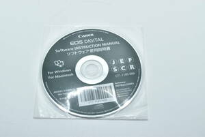 Canon EOS DIGITAL Software INSTRUCTION MANUAL ソフトウェア使用説明書　CT1-7185-000 送料無料 EF-TN-YO926