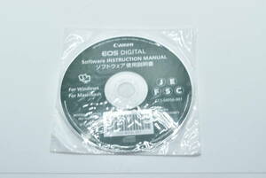 Canon EOS DIGITAL Software INSTRUCTION MANUAL ソフトウェア使用説明書　CCS-M056-001 送料無料 EF-TN-YO927