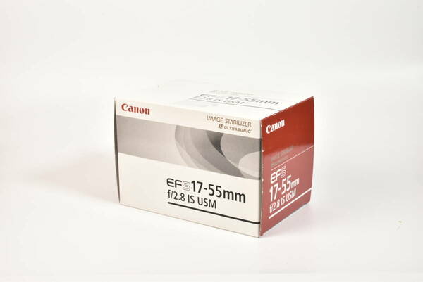 Canon EF S 17-55mm f/2.8 IS USM 空箱 説明書付き 送料無料 EF-TN-YO1017