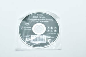 Canon EOS DIGITAL Software INSTRUCTION MANUAL　ソフトウェア使用説明書　CT1-7185-000 送料無料 EF-TN-YO1100