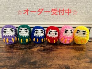 ダルマ　正月飾り　ハンドメイド