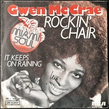 【Disco & Soul 7inch】Gwen McCrae / Rockin' Chair _画像2