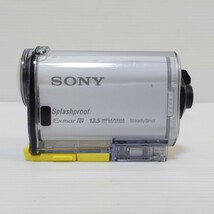 １円スタート！SONY　splashproof exmor R 13.5 アクションカメラ デジタルビデオカメラ ソニー 光学　ジャンク_画像1