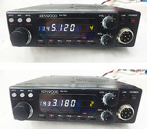 KENWOOD　144/430MHz　TM-701S　25W機　LED照明　中古品_画像5