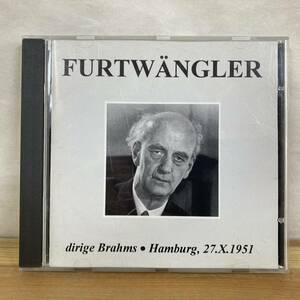g57①■【EU盤/CD】フルトヴェングラー / ブラームス / Furtwangler Dirige Brahms Hamburg, 27.X.1951 ● Tahra / FURT 1001 231228