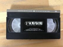 i11●VOW WOW JAPAN LIVE 1990 AT BUDOKAN ビデオテープ VHS TOVF-1071 ヴァウワウ ライヴ 日本武道館 廃盤 レア ジャパメタ 231113_画像6