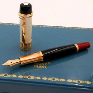  Montblanc ru Cheer -no*pava Lotte .4810 limitation high class fountain pen genuine article * unused *MONTBLANC 2015 LUCIANO PAVAROTTI FOUNTAIN PEN.