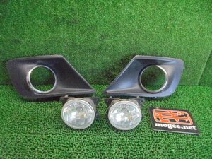 2EX4552 FF5)) Peugeot 207 ABA-A75F01 2010 year Cielo original fog lamp left right set + with cover A046193