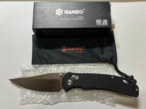 GANZO G7531-BK 折りたたみナイフ