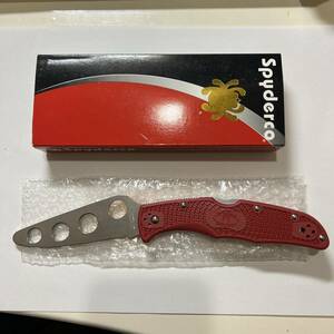 Spyderco スパイダルコ エンデューラ トレーニングナイフ 未使用