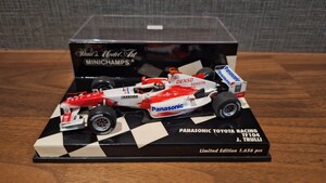 1/43 2004 パナソニックトヨタ TF104 ヤルノトゥルーリ (TRULLI トヨタ移籍後 初モデル)