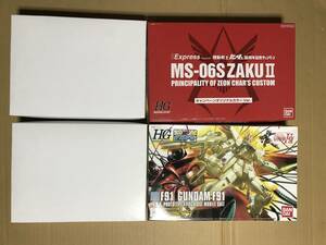 33417 ガンプラ HGシャア専用ザク 当選品 & HGＦ９１ EXPO限定 & HGガンキャノン・ジム 各クリア景品 未組立セット