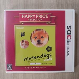 【中古品】3DS ニンテンドッグス＋キャッツ 柴＆New フレンズ ハッピープライスセレクション ゲーム 任天堂