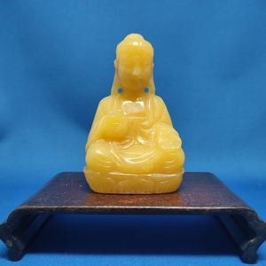 仏教美術 天然石 アラゴナイト 仏像 芸術 彫刻 古美術 パワーストーン