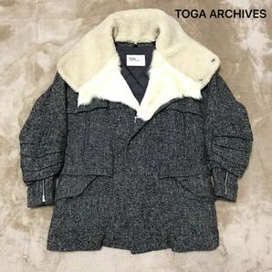 toga archives ウールジャケット ボアブルゾン ボアジャケット ブルゾン ボア ジャケット