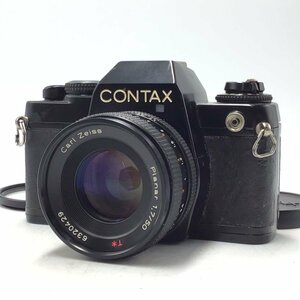 カメラ Contax 139 QUARTZ Carl Zeiss Planar 50mm f1.7 一眼レフ レンズ ジャンク品 [6427KC]