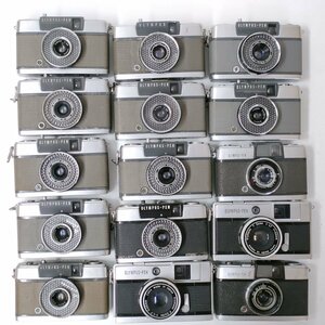 Olympus Pen EE-2 , EE-3 , EES , EES-2 , EED ハーフサイズ 他 フィルムカメラ 15点セット まとめ ●ジャンク品 [7968TMC]