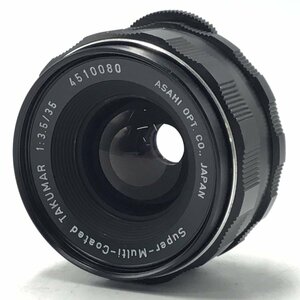 カメラ Asahi SMC TAKUMAR 35mm f3.5 一眼レフ レンズ 現状品 [6493KC]