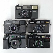 Canon A35 Datelux , Fuji DL-100 Date , Hi Matic AF2-MD 他 コンパクトフィルム 17点セット まとめ ●ジャンク品 [7938TMC]_画像5