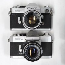 Canon FT , FX , T80 , EX EE + 1.2/58 , 1.8/50 , 3.5/95 他 MF一眼レフ 9点セット まとめ ●ジャンク品 [7944TMC]_画像2