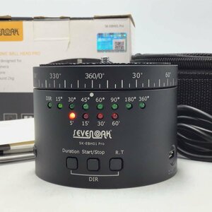 カメラ Sevenoak SK-EBH01 pro 電動回転 雲台 タイムラプス アクセサリー パーツ 現状品 [6479KC]