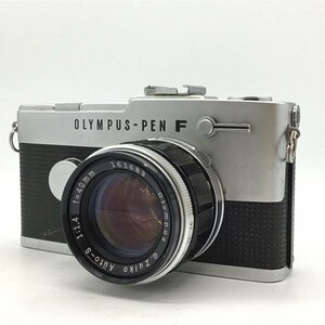 カメラ Olympus PEN F G.Zuiko Auto-S 40mm f1.4 一眼レフ セット品 現状品 [6578KC]