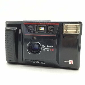 カメラ Kyocera YASHICA T AF-D Carl Zeiss Tessar 3.5/35mm T* コンパクト 本体 ジャンク品 [6559KC]