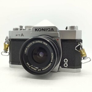 カメラ Konica FTA / HEXANON AR 28mm f3.5 一眼レフ セット品 現状品 [6606KC]