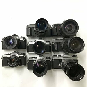 PENTAX ME , ME Super A , MG , KM , P30T 他 MF一眼レフ 8点セット まとめ ●ジャンク品 [8136TMC]