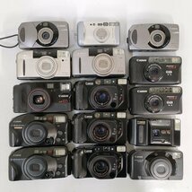Canon Autoboy S XL , N130 , Luna , Tele , miniT 他 コンパクトフィルム 15点セット まとめ ●ジャンク品 [8152TMC]_画像1