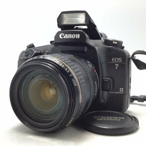 カメラ Canon EOS 7 ZOOM LENS EF 28-105mm f3.5-4.5 Ⅱ USM 一眼レフ セット品 現状品 [6655KC]