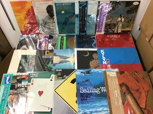 LP ジャズロック フュージョン レコード まとめ 帯付含 チックコリア RTF サンタナ 10cc 33点セット [1159ST]