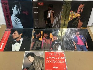 LP 矢沢永吉 ロックンロール レコード まとめ 帯付含 ゴールドラッシュ など 8点セット [3585SH]