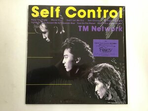 美品 LP / TM NETWORK / SELF CONTROL / シュリンク [8601RQ]