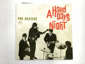 LP / THE BEATLES / A HARD DAY'S NIGHT / ペラジャケ [8556RQ]