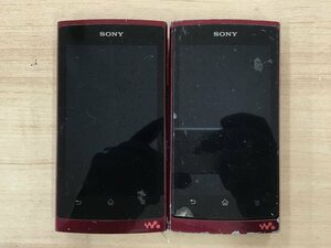 SONY NW-Z1060 ソニー walkman ポータブルオーディオプレーヤー MP3プレーヤー 2点セット◆ジャンク品 [2311Ｗ]