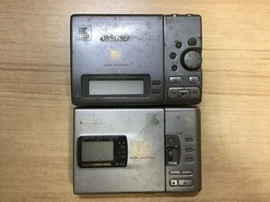 SONY MZ-R30 MZ-R3 ソニー walkman MDプレーヤー MDウォークマン 2点セット◆ジャンク品 [2362W]