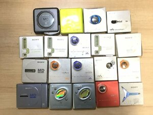 SONY MZ-E45 MZ-E630 MZ-E501 MZ-E700 MZ-E501 MZ-E700 他 ソニー walkman MDプレーヤー MDウォークマン 19点セット◆ジャンク品 [2360W]