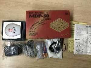 HITACHI Lo-D MDP-30 日立 ポータブルMDプレーヤー◆ジャンク品 [2498W]